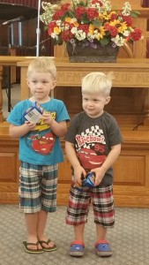 Our newest and youngest students had perfect attendance for August.